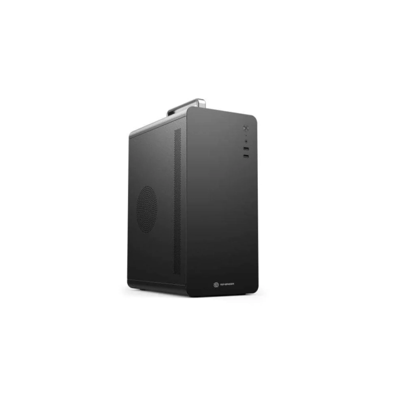 evenger ECO 200H Mini Tower PC Case with Built-in Power Supply – Black